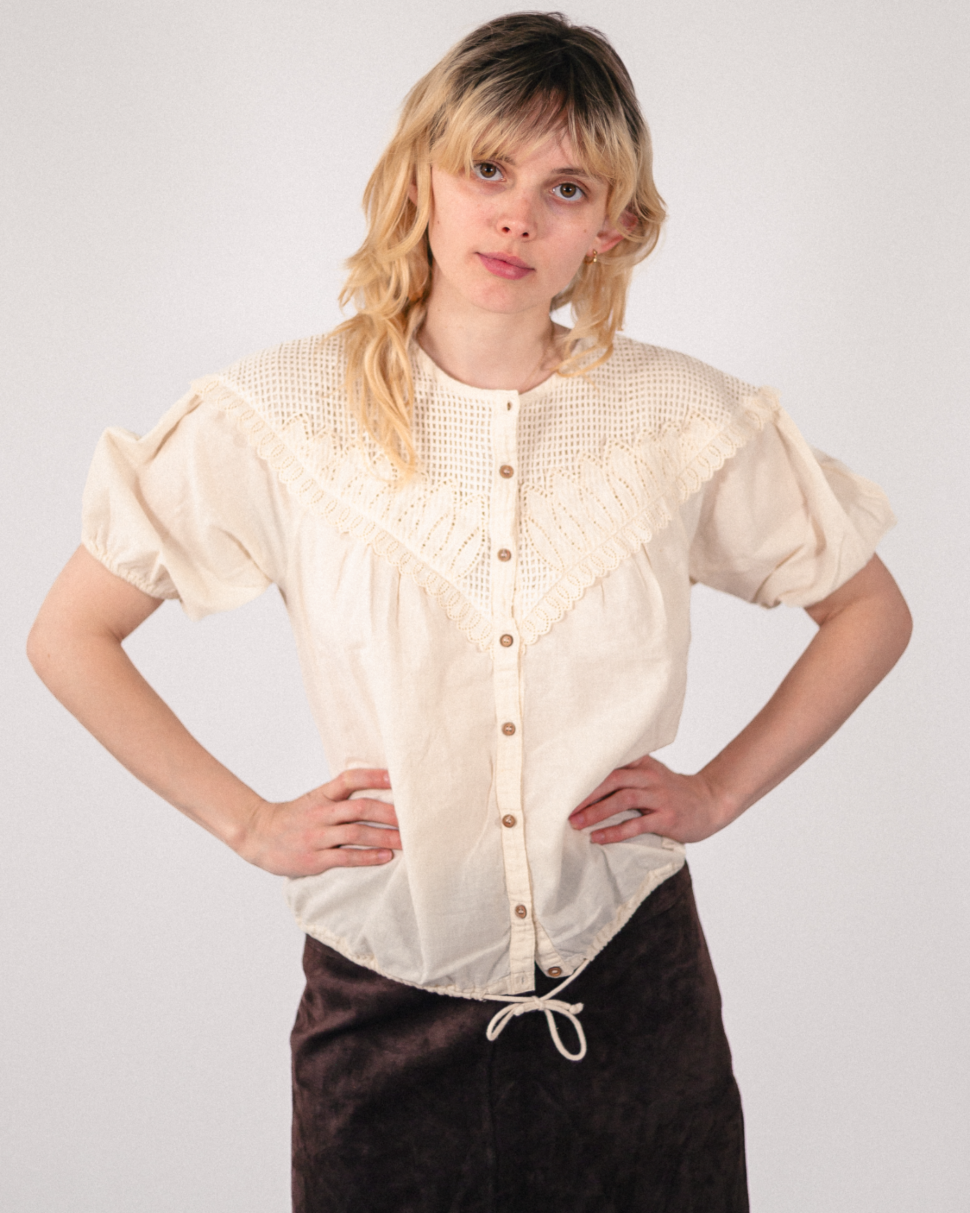 Blouse ajourée