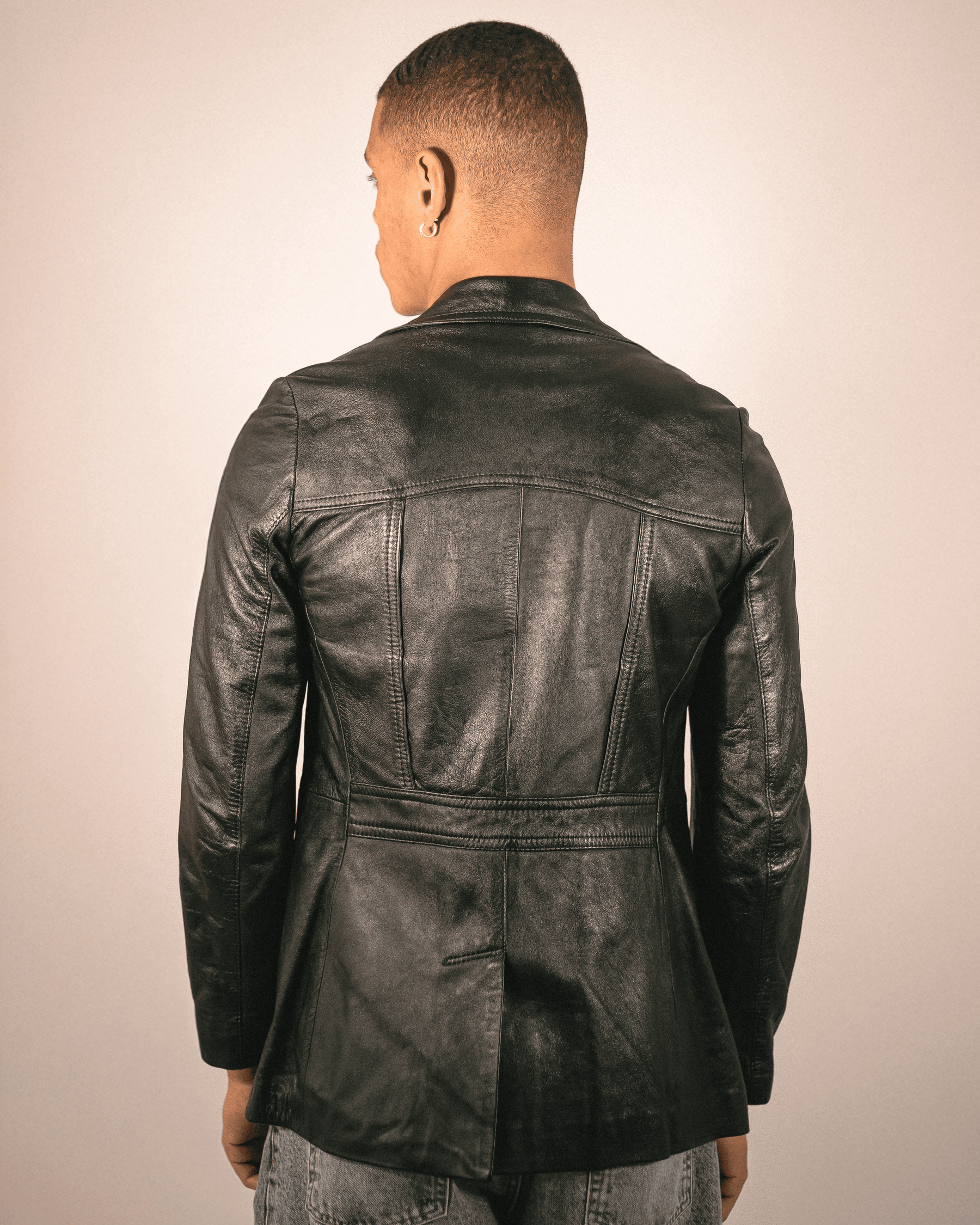 Veste en cuir