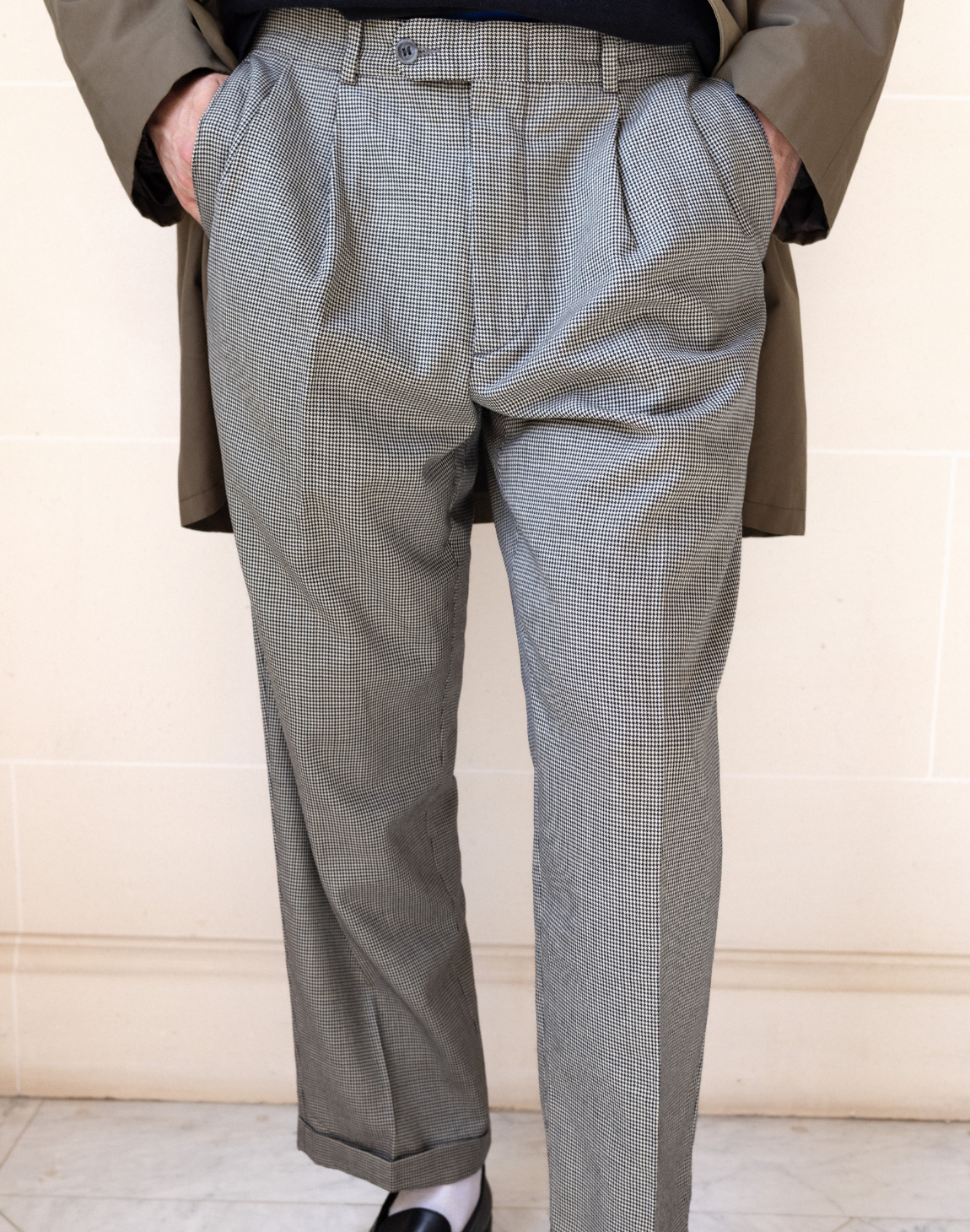 Pantalon à pince