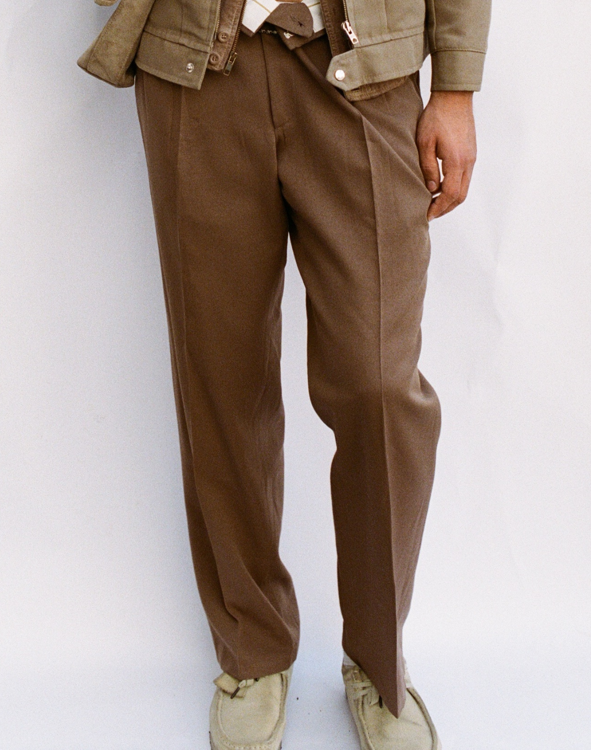 Pantalon à pince