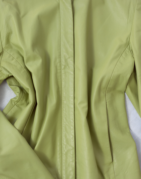 Blouson en cuir vintage