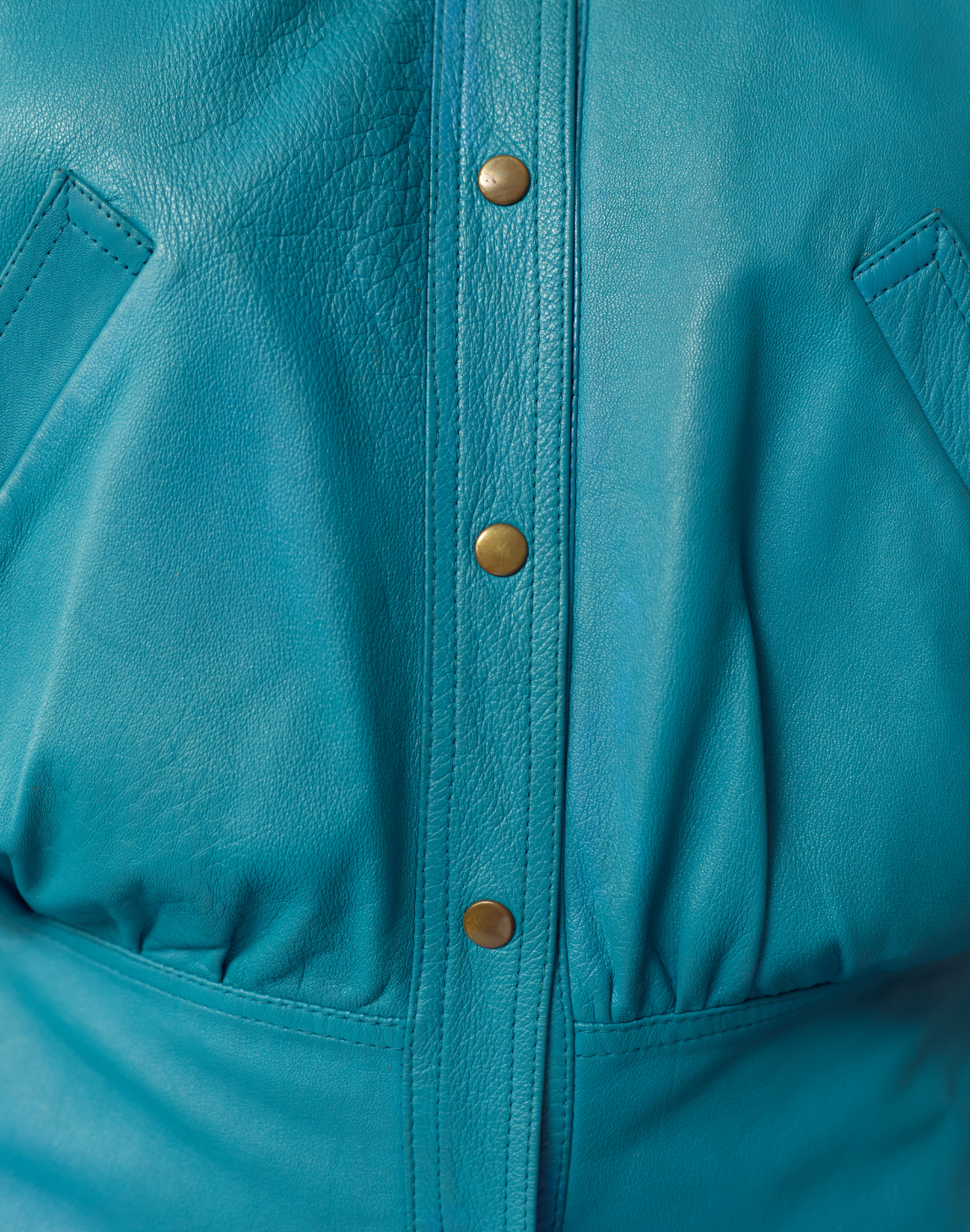 Veste en cuir vintage