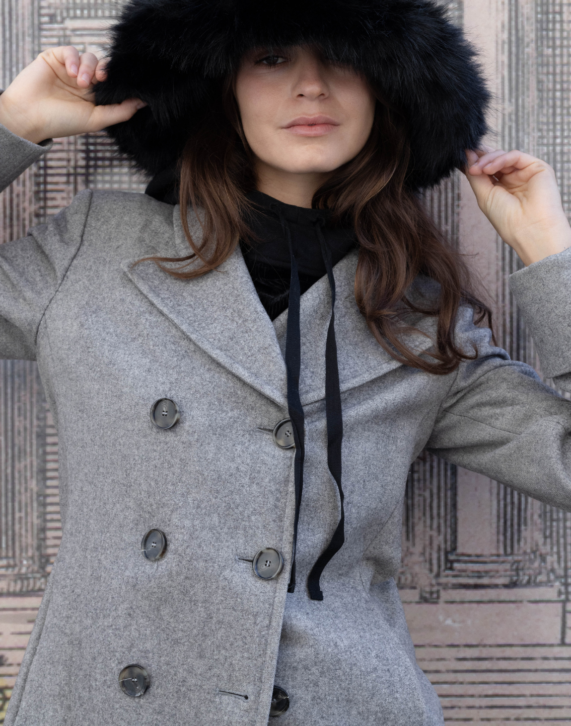 Blazer croisé Alexander McQueen vintage