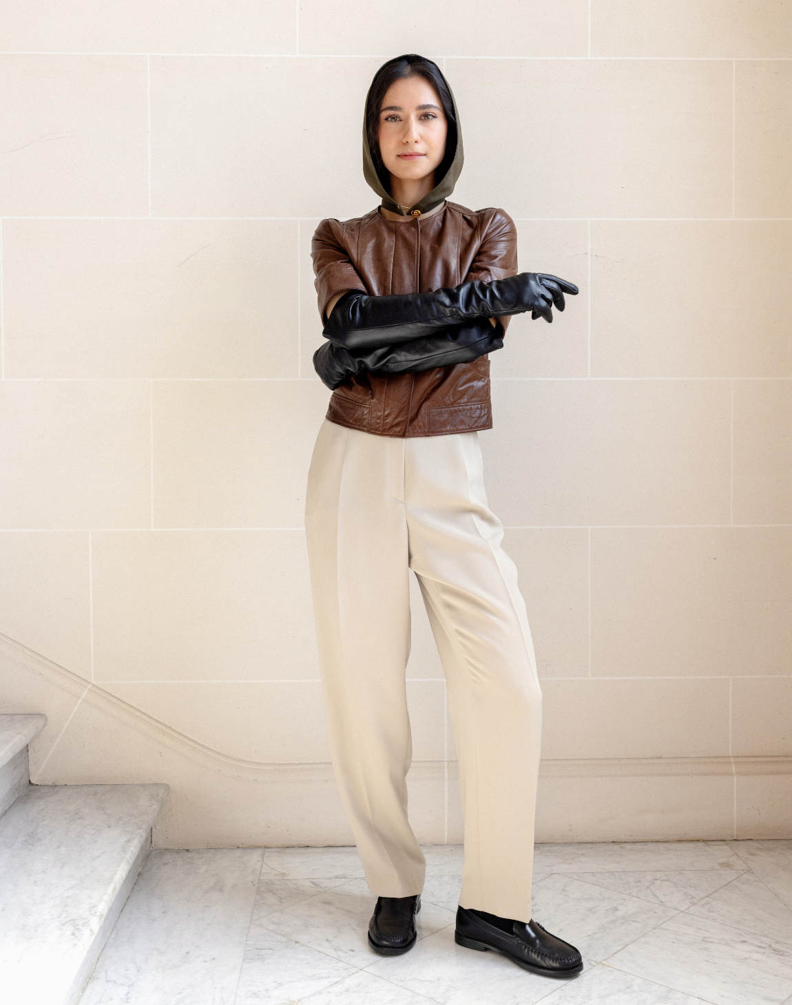 Pantalon à pince fluide