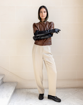 Pantalon à pince fluide