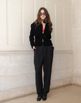 Pantalon à pince fluide