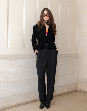 Pantalon à pince fluide