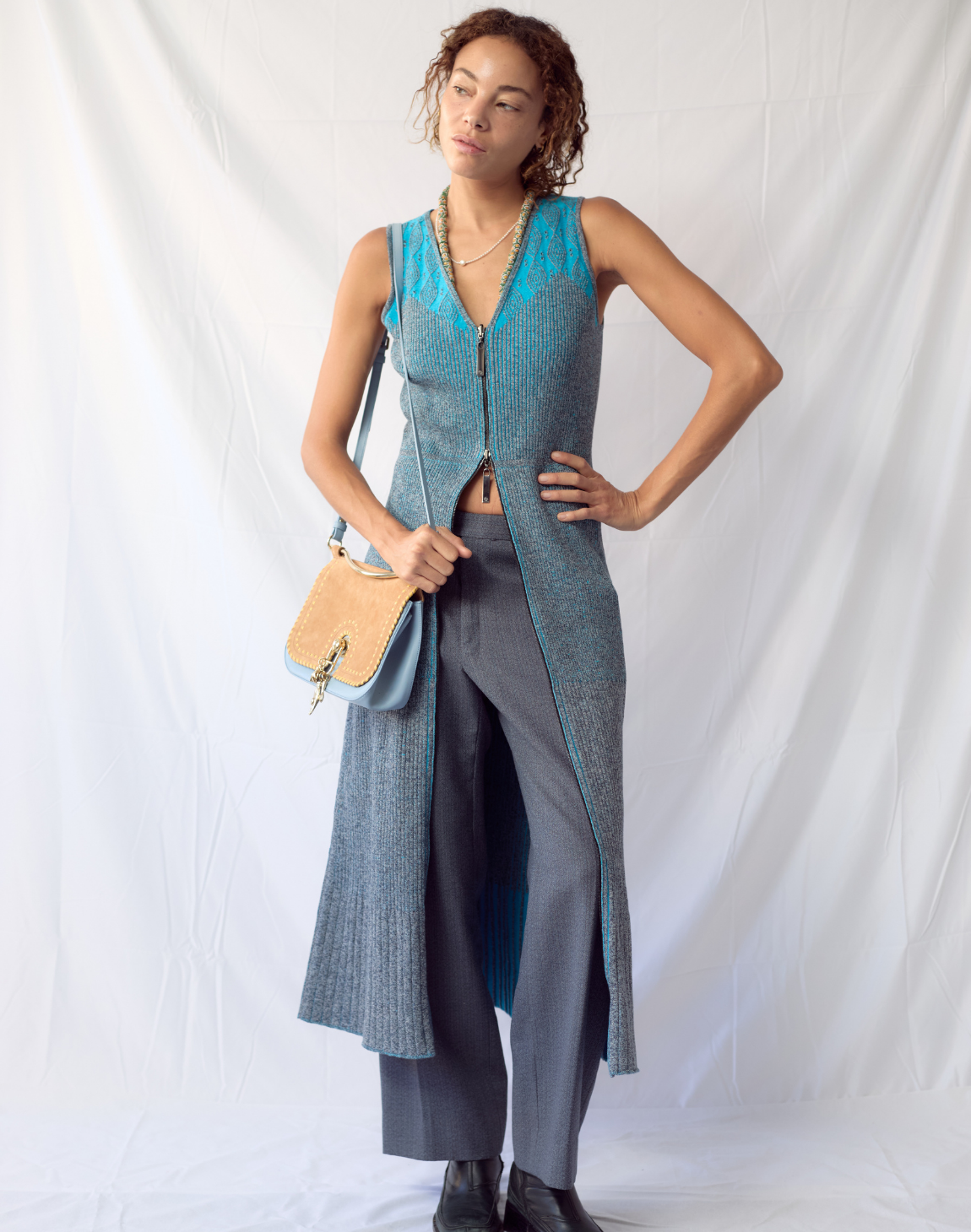 Robe en maille Maison Ullens