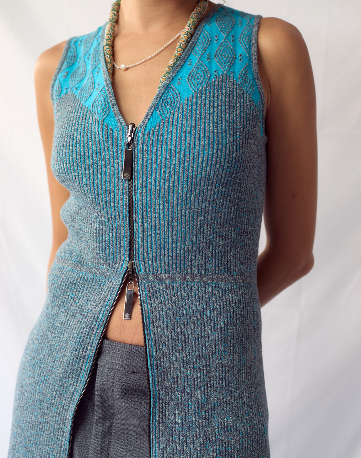 Robe en maille Maison Ullens