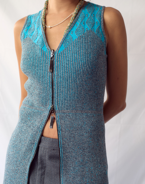Robe en maille Maison Ullens