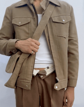 Veste workwear rétro