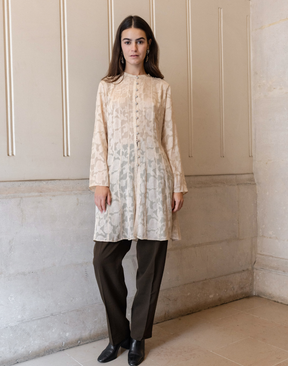 Robe en soie Armand Ventilo vintage