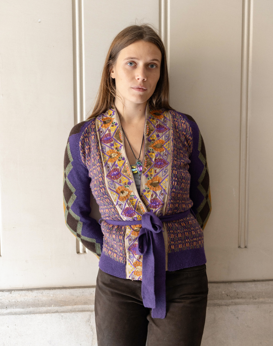 Gilet brodé Etro vintage