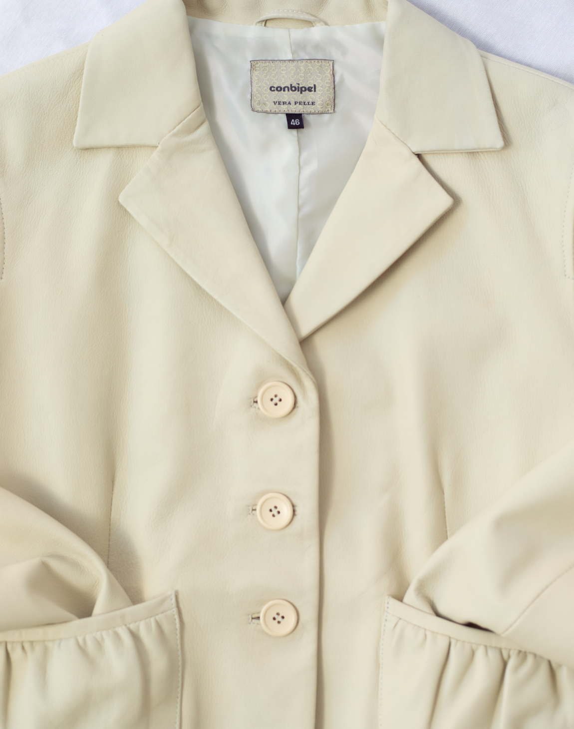 Veste en cuir vintage