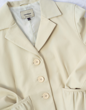 Veste en cuir vintage