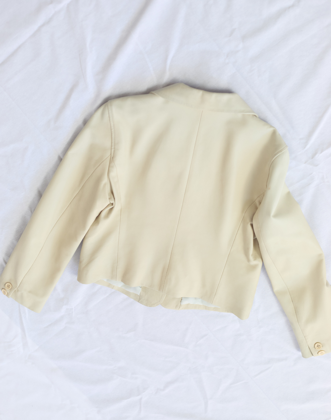 Veste en cuir vintage