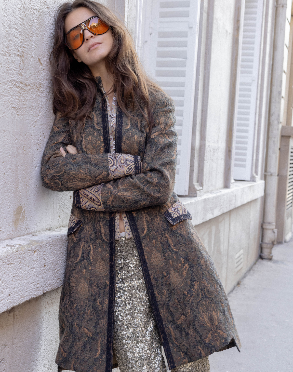 Veste mi-longue Armand Ventilo vintage