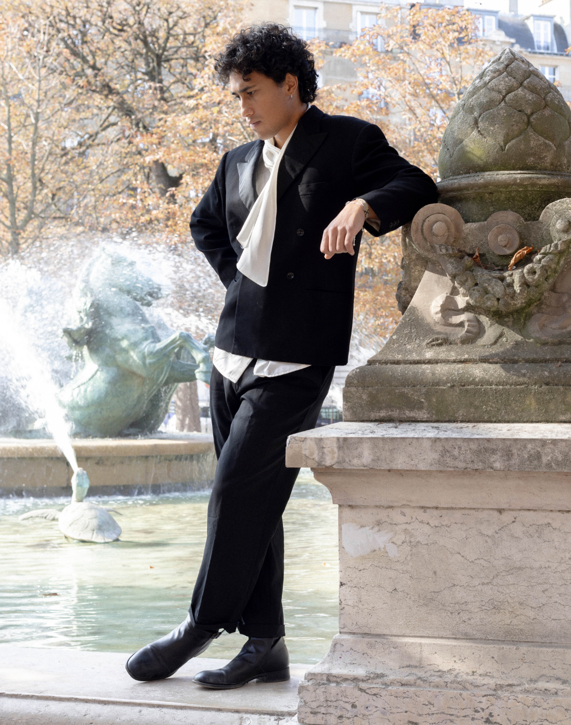 Pantalon à pince Yves Saint Laurent vintage