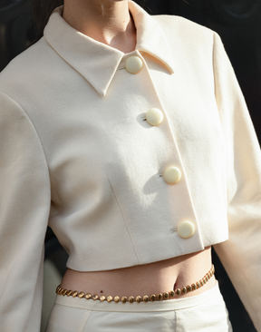 Veste courte en laine vierge Sportmax vintage