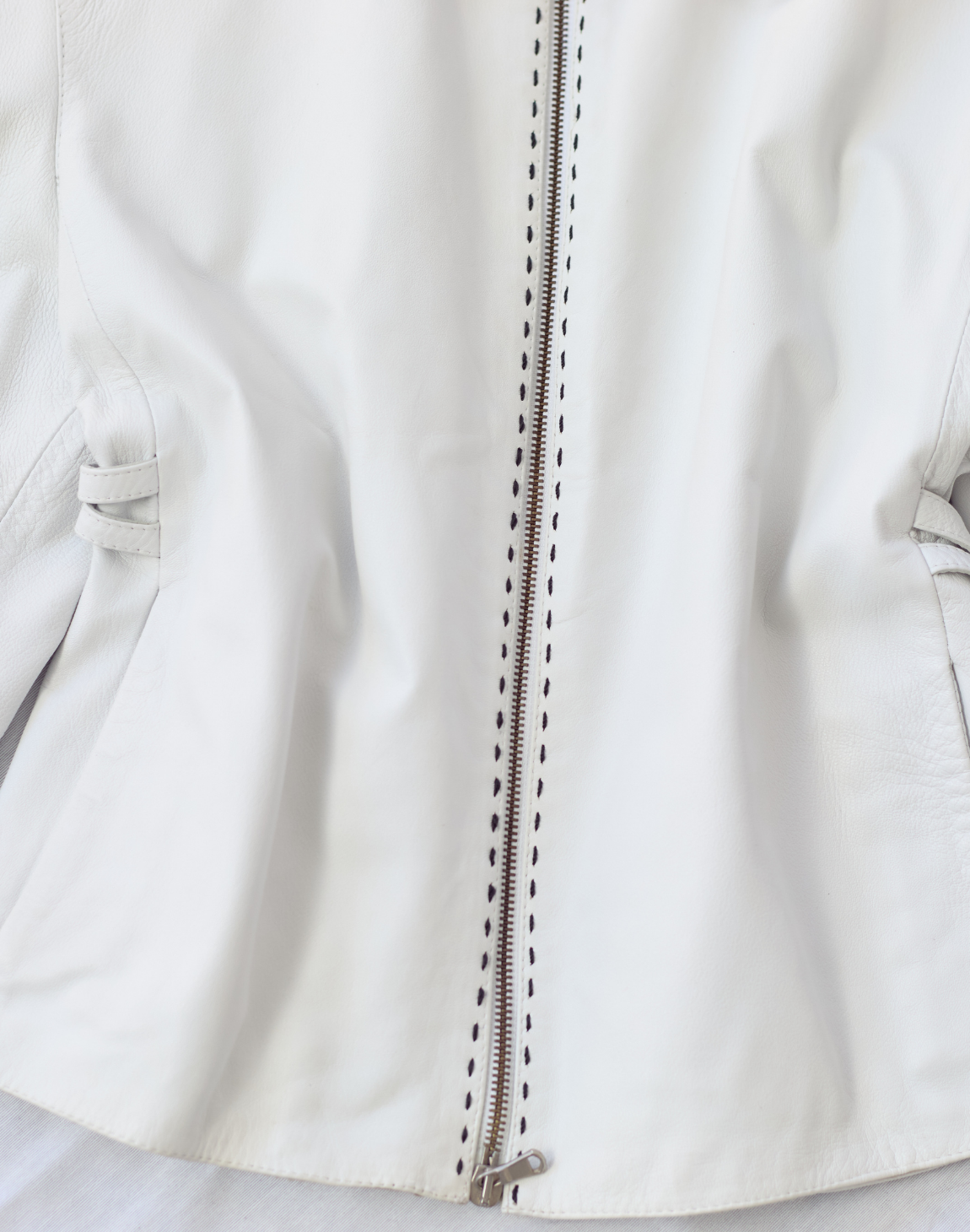 Blouson en cuir vintage