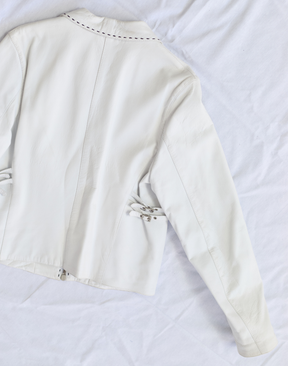 Blouson en cuir vintage