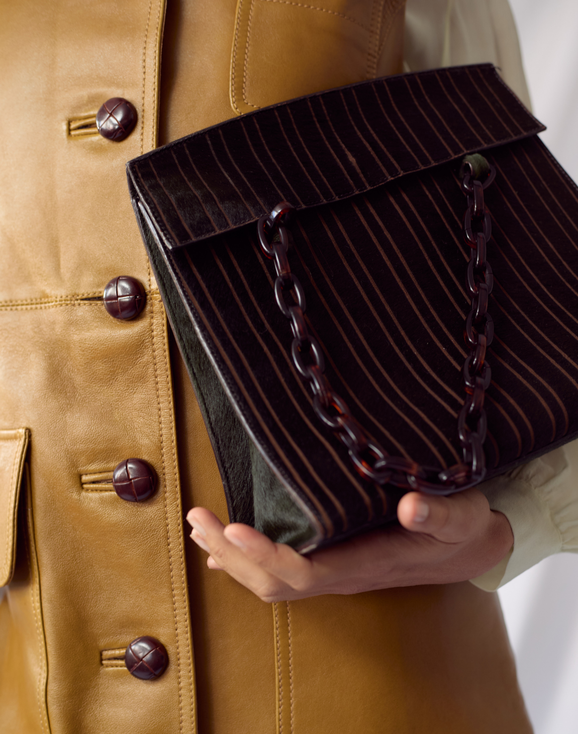 Sac en poulain Trussardi