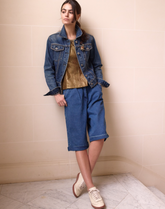 Bermuda en denim
