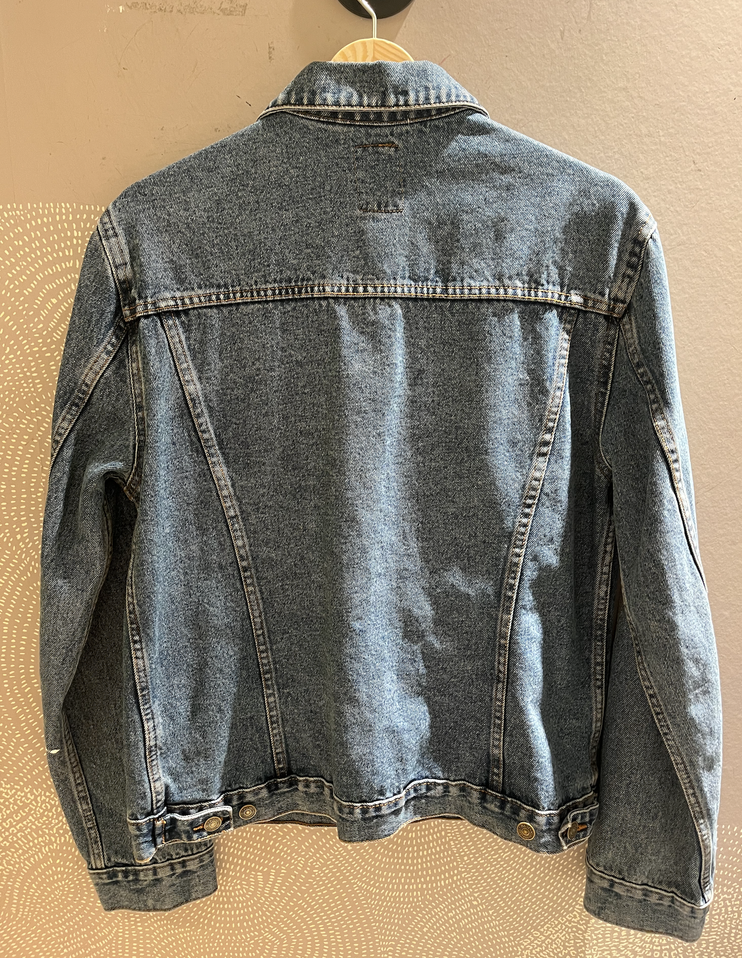 Veste denim collab Elisa Schmitt