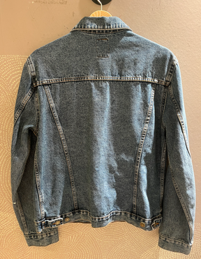 Veste denim collab Elisa Schmitt