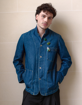 Veste en denim printannière