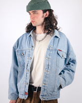 Veste en denim clair