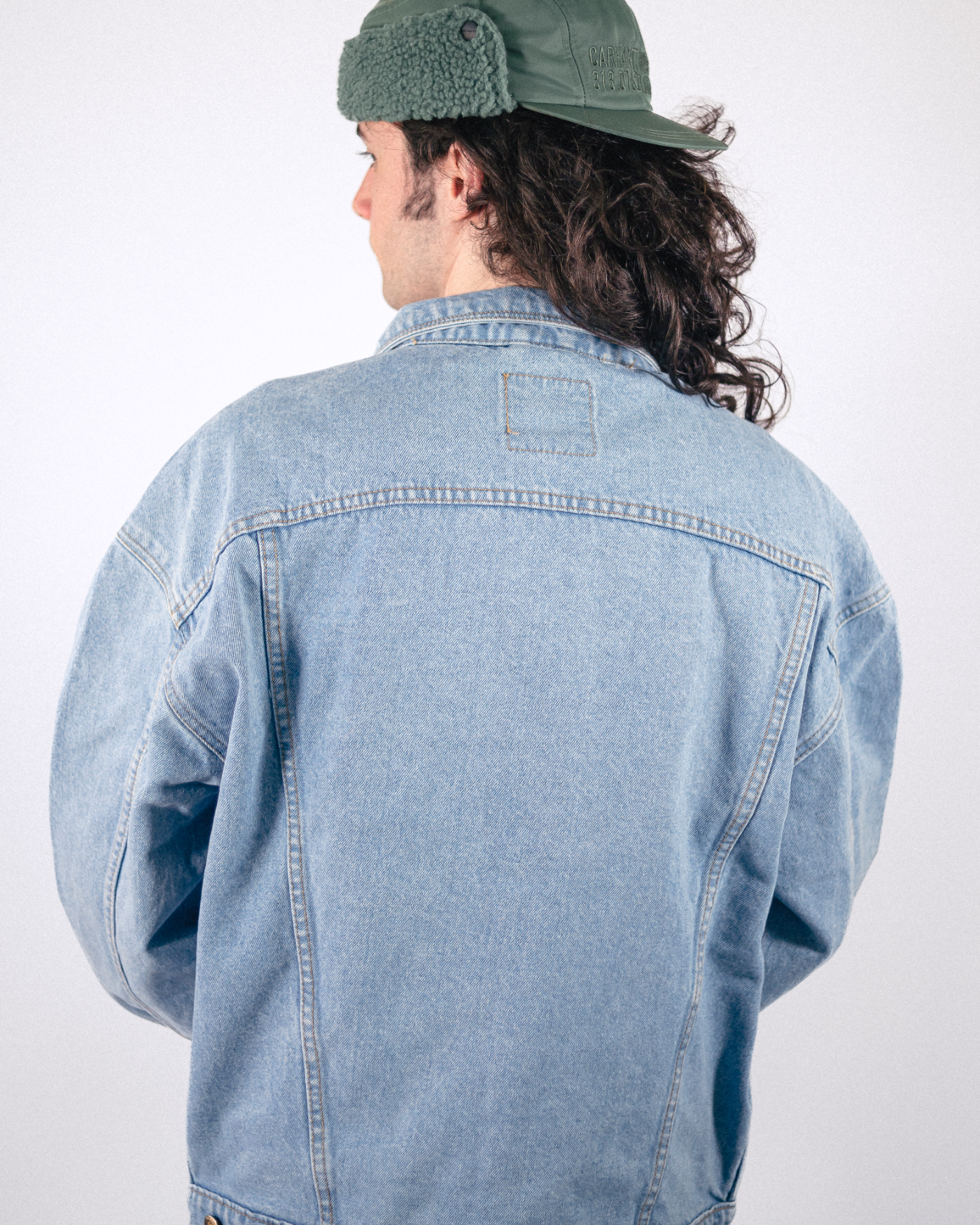 Veste en denim clair