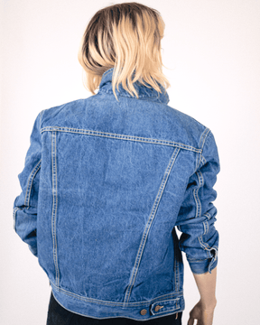 Veste en denim brut