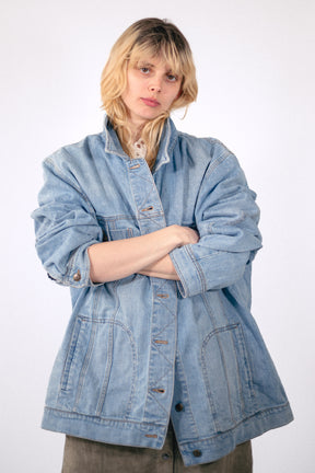 Veste en denim clair