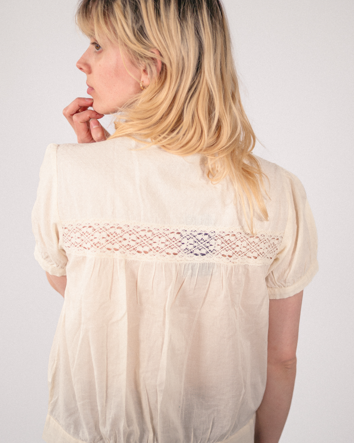 Blouse à manches courtes