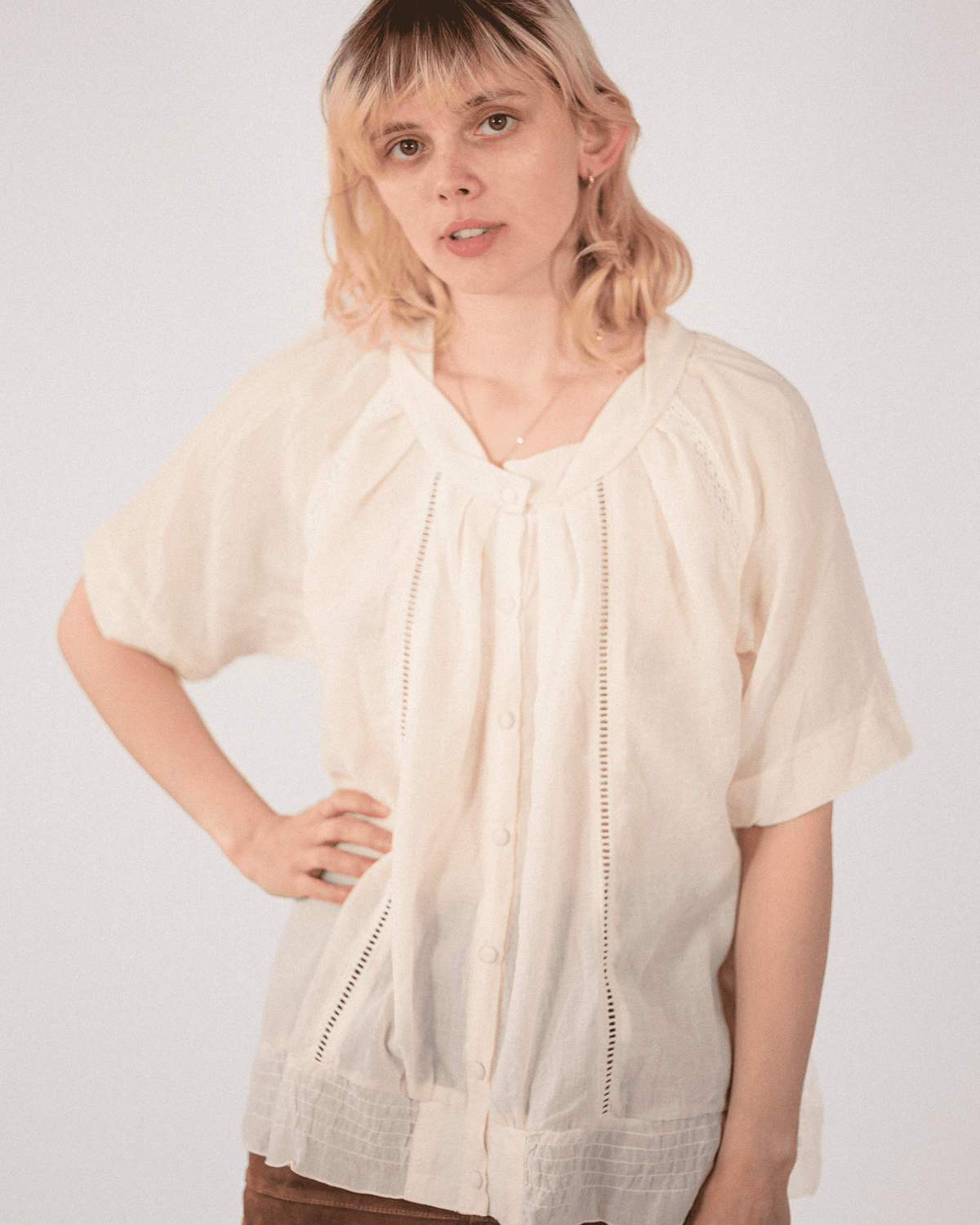 Blouse ajourée