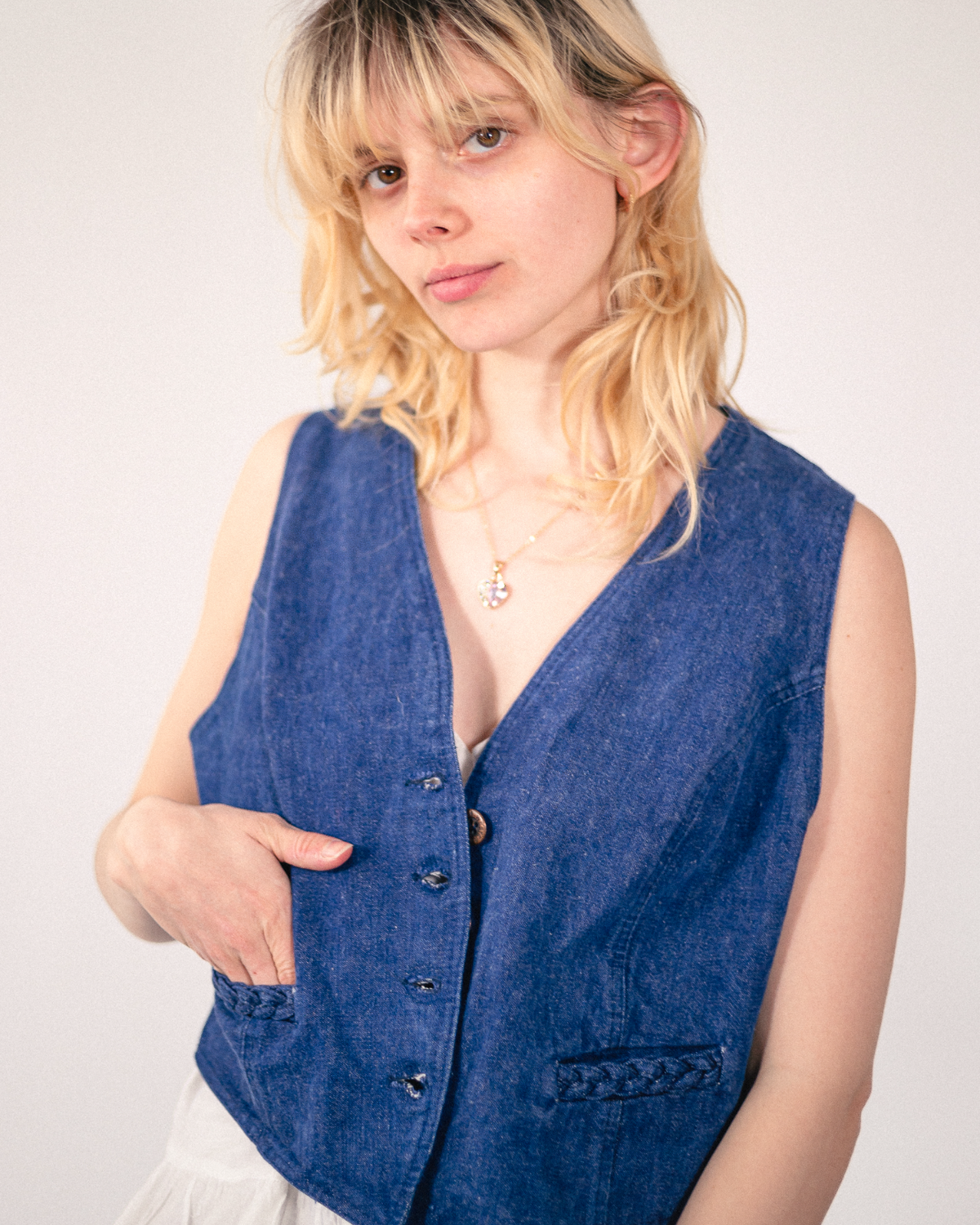 Veston en denim
