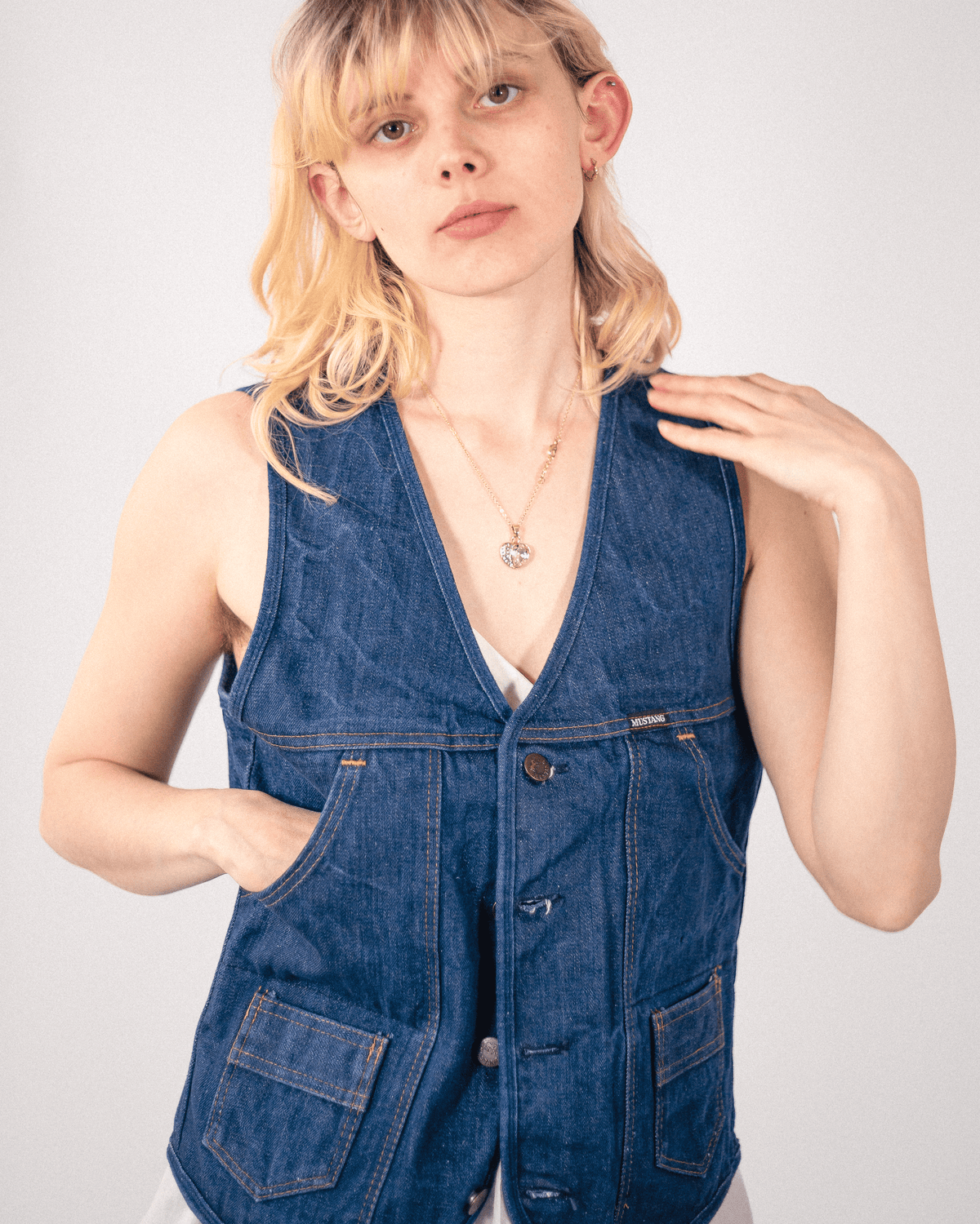 Veston en denim