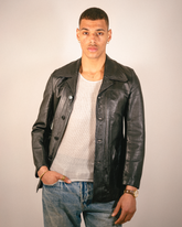 Veste en cuir