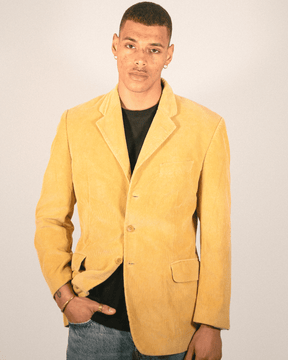 Blazer en velours côtelé
