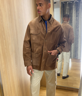 Veste en daim