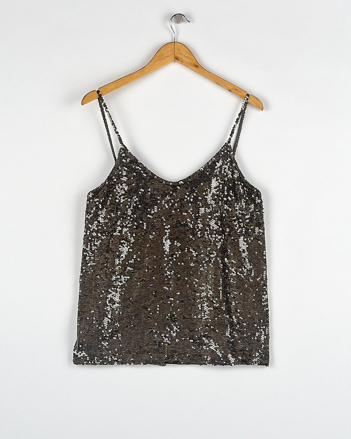 Top en sequins