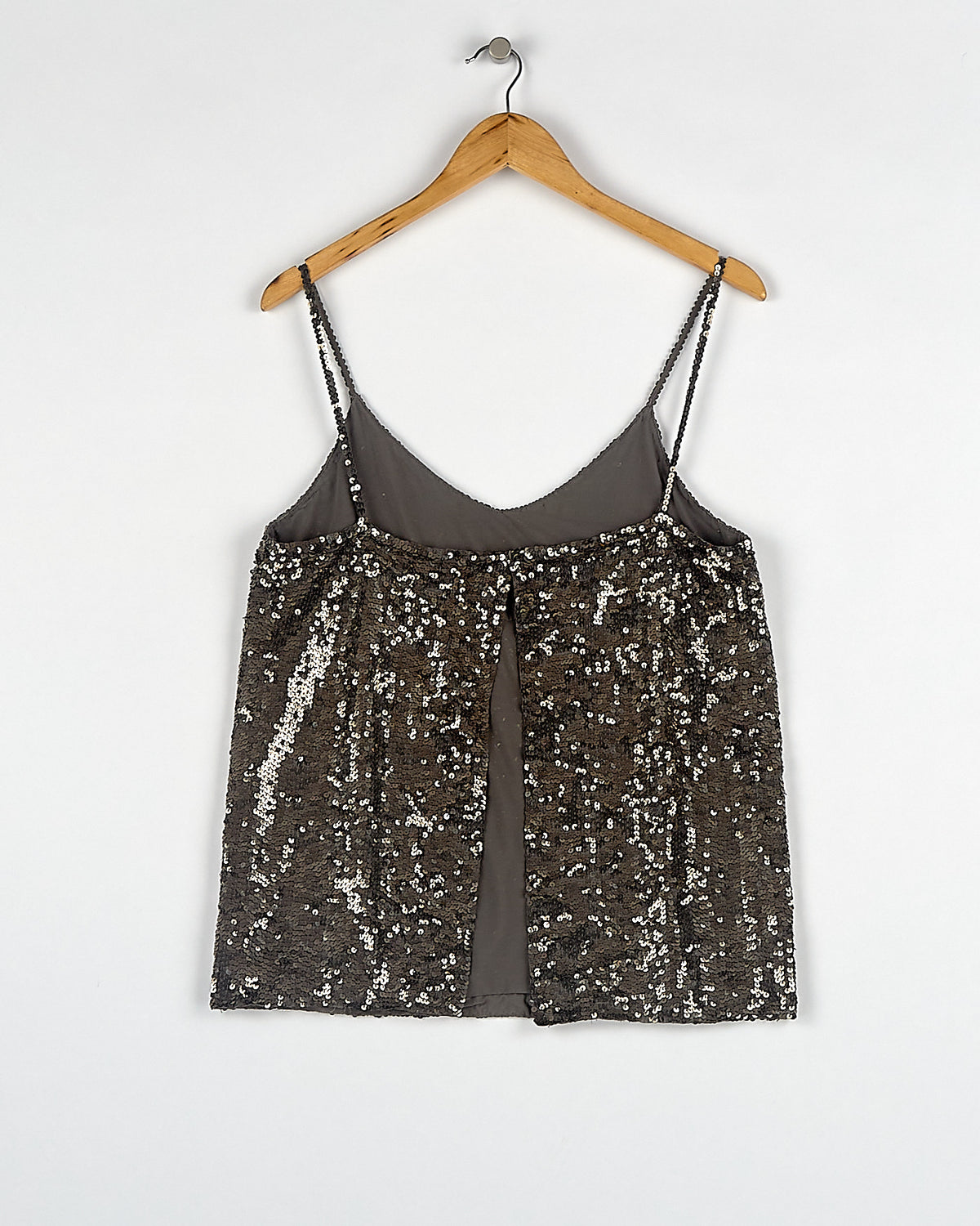 Top en sequins