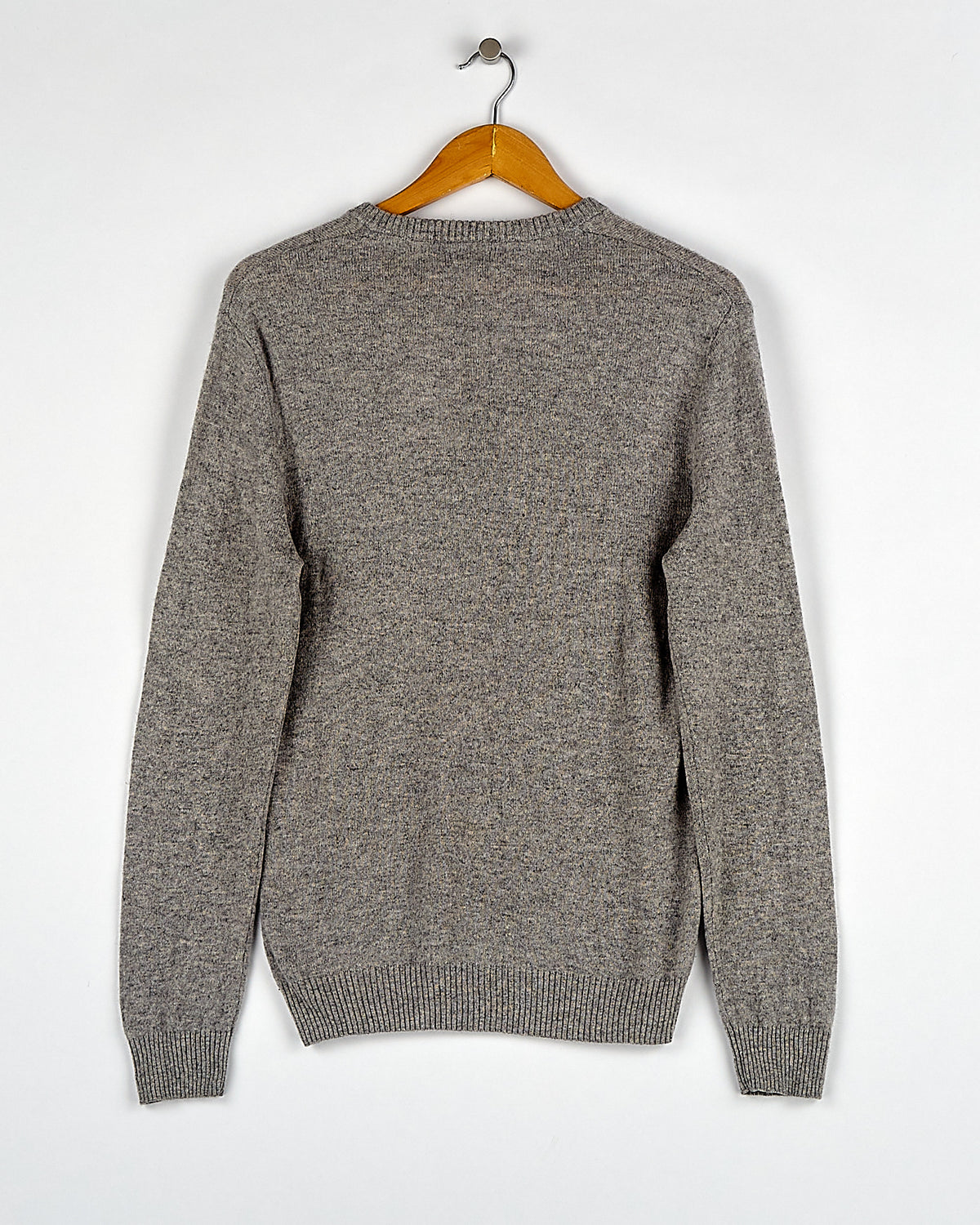 Pull en cachemire gris