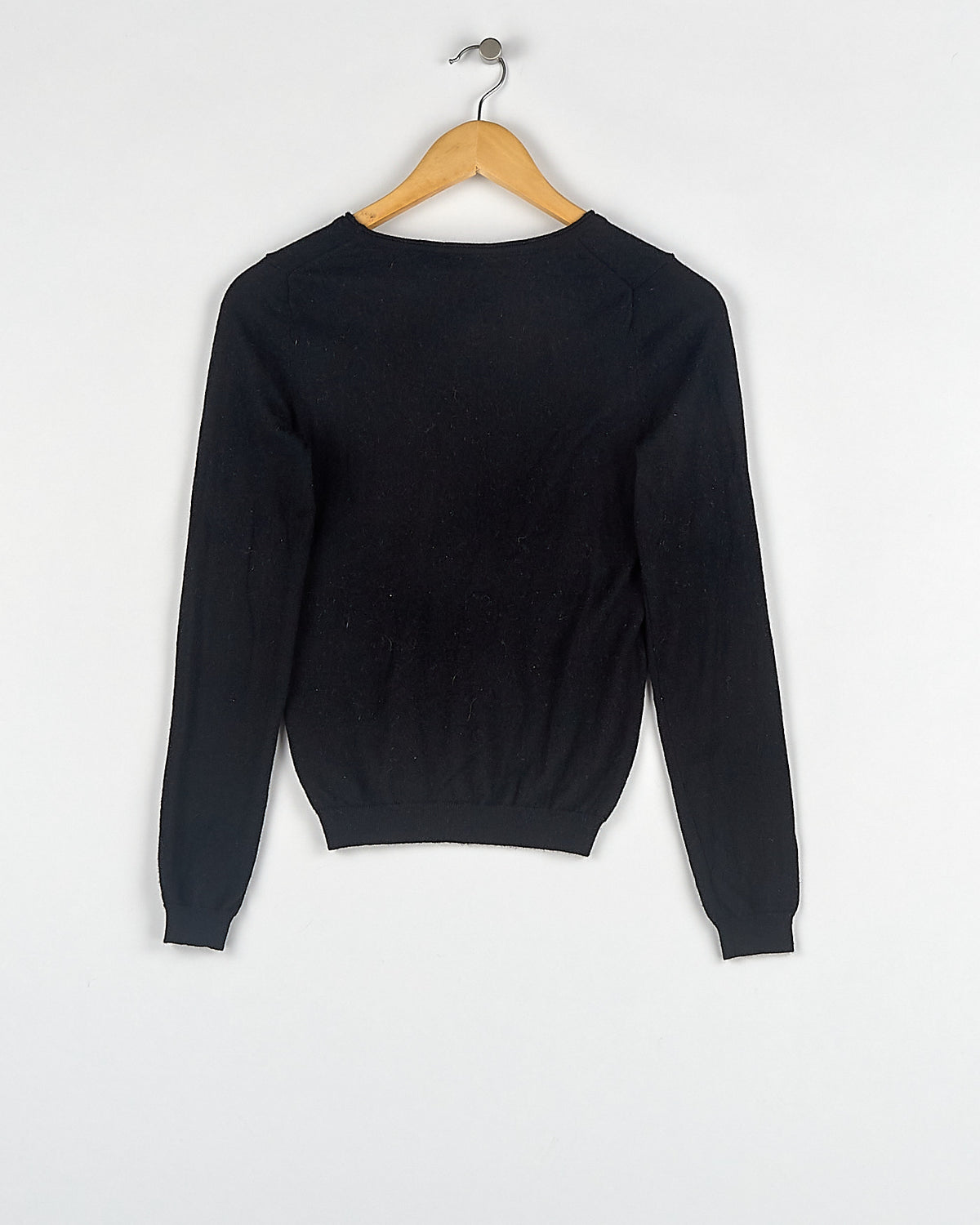 Pull en cachemire noir