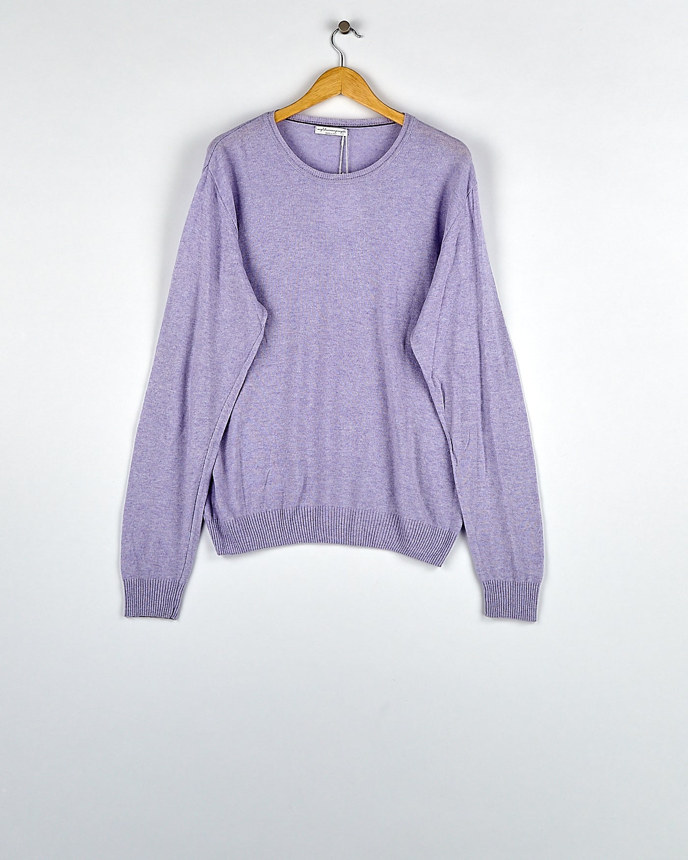 Pull en cachemire lilas