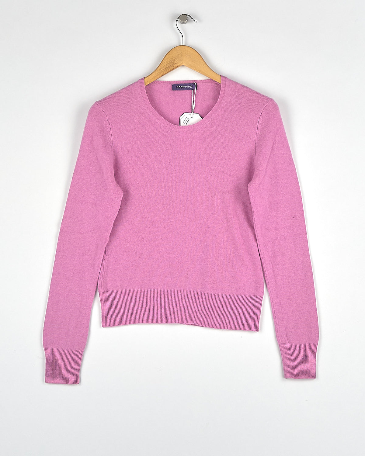 Pull en cachemire rose pâle