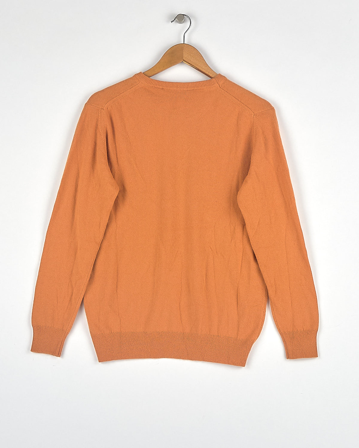 Pull en cachemire orange