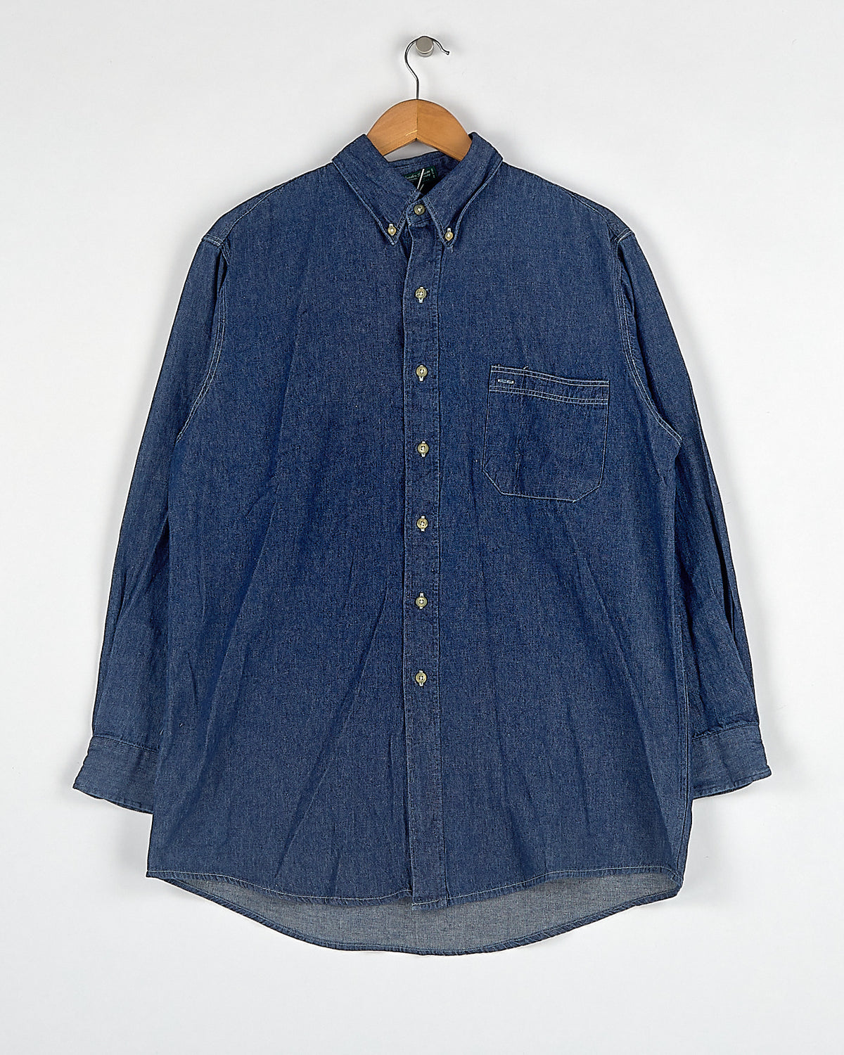 Chemise en denim brut