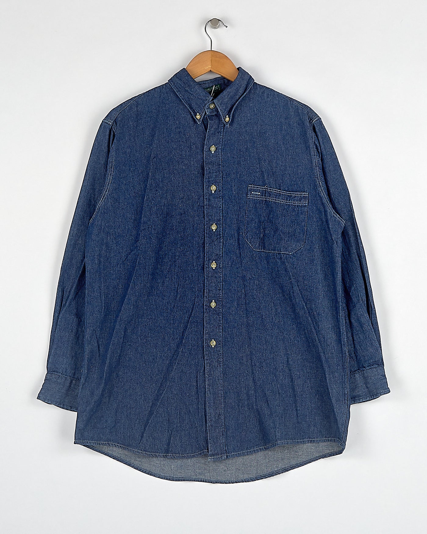 Chemise en denim brut